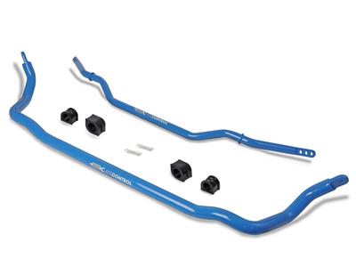 AFE Power Sway Bars, Front and Rear, Steel, Blue Powdercoated, Adjustable, Chevrolet, Kit - 440401001L