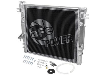 AFE Power Radiator, BladeRunner Street Series, Crossflow, Aluminum, Jeep JK, Each - 4652001