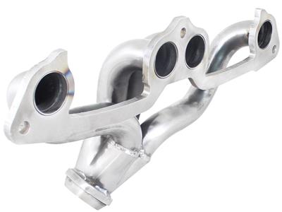 AFE Power Headers, Twisted Steel, 4-1 One-piece, Tuned, Stainless Steel, Natural, 1 1/2 in. Primary - 4846206