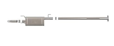 AFE Power ROCK BASHER 2-1/2 IN 409 Stainless Steel Cat-Back Exhaust System Toyota Tacoma 05-15 - 4946090