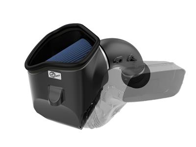 AFE Power Air Intake Kit, Magnum Force Stage 2 Pro 5R, Polyethylene Tube, Black, Cotton Gauze - 5413046R