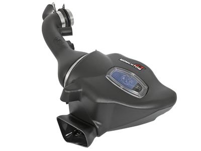 AFE Power Air Intake Kit, Momentum GT Pro 5R, Polyethylene Tube, Black, Cotton Gauze Filter, Blue - 5474211