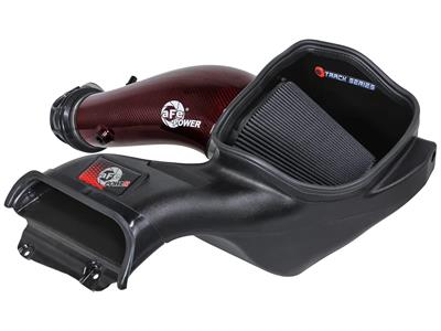 AFE Power Air Intake Kits, aFe Track Series Red Kevlar® Carbon Fiber Pro 5R Air Intake Systems, Red - 5710030KR