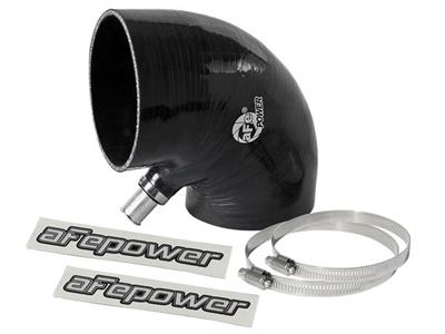 AFE Power Tubing Couplers, 90 degree Elbow, Silicone, 4.25 in. Inlet/4.00 in. Outlet Diameter, 3/4 - 5900113