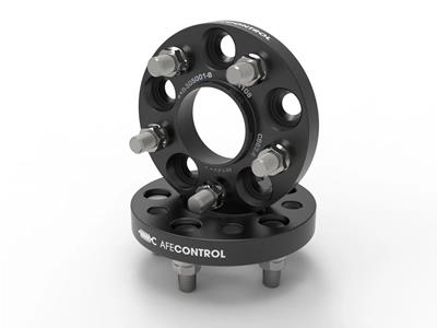 AFE Power Wheel Spacers, Control, 0.787 in. Thickness, Aluminum, Black, 5 x 108mm Bolt Circle - 610305001B