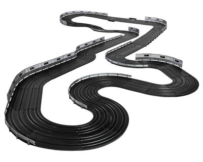 AFX Racing Slot Car Set, AFX Racing Super International Slot Car Set, 27.00 Ft Length, 1:64 Scale - 22157