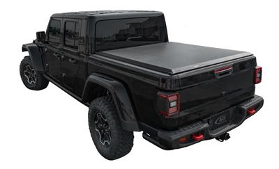 Access Tonneau Tonneau Cover, Limited Soft Roll-Up Tonneau, Hook and Loop, Vinyl, Black, Jeep, with - 27019