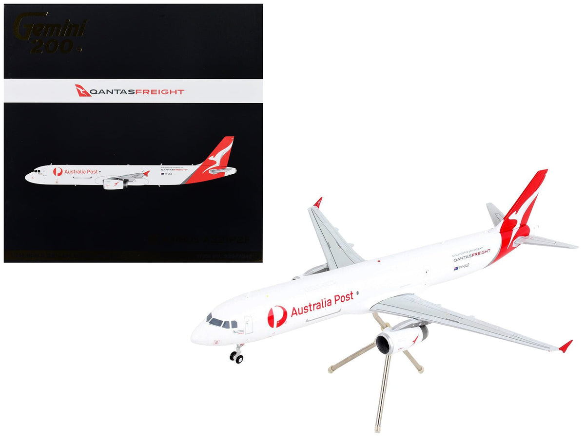 Rapid Vehicles Airbus A321P2F Commercial Aircraft "Qantas Freight - Australia Post" White with...