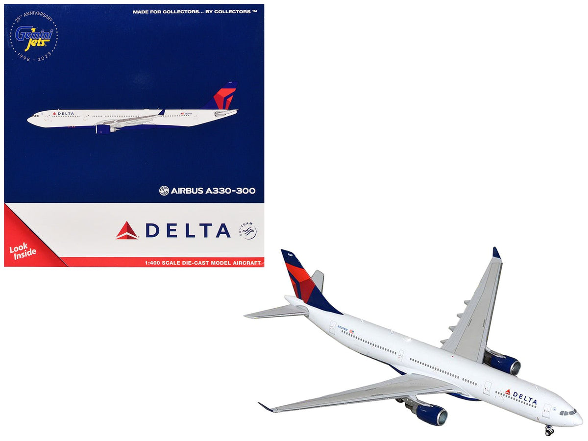 Rapid Vehicles Airbus A330-300 Commercial Aircraft "Delta Air Lines" (N829NW) White with Blue and...
