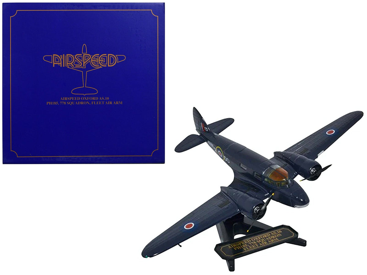 Rapid Vehicles Airspeed AS.10 Oxford Aircraft "PH185 778 Squadron Fleet Air Arm" Royal Air Force...