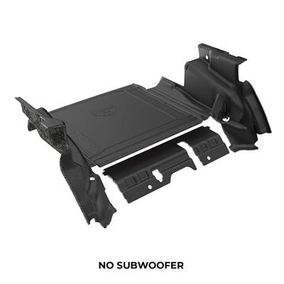 ARMORLITE Floor Mats, Cargo Flooring System, Thermoplastic, Mesa Smoke, Cargo Area, Jeep, Set of 4 - S0019