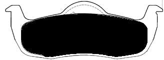Porterfield Brake Pads for 2009 JEEP GRAND CHEROKEE