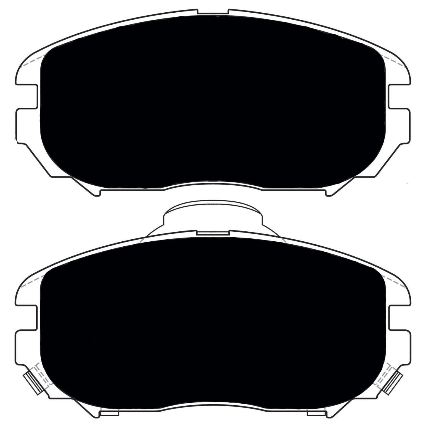 Porterfield Brake Pads for 2018 CHEVROLET Impala- G Body