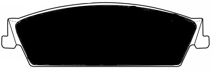 Porterfield Brake Pads for 2010 CHEVROLET SUBURBAN 1500 4WD