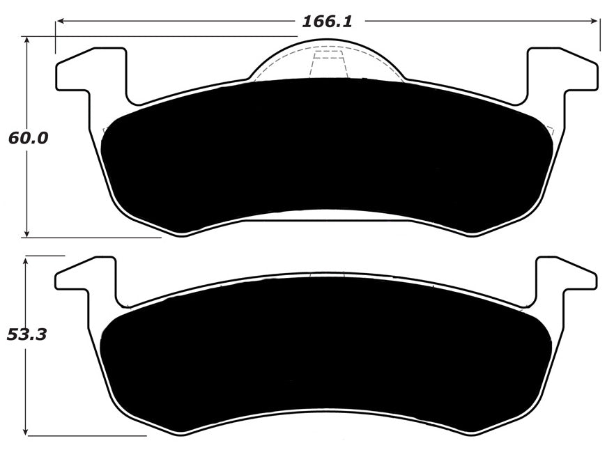 Porterfield Brake Pads for 2013 LINCOLN NAVIGATOR