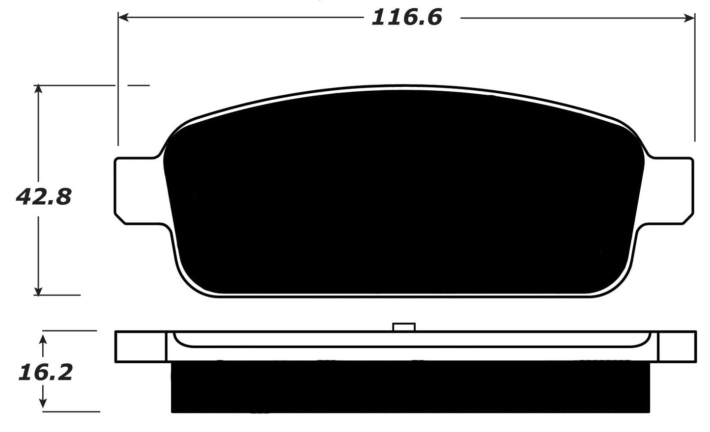 Porterfield Brake Pads for 2017 BUICK VERANO