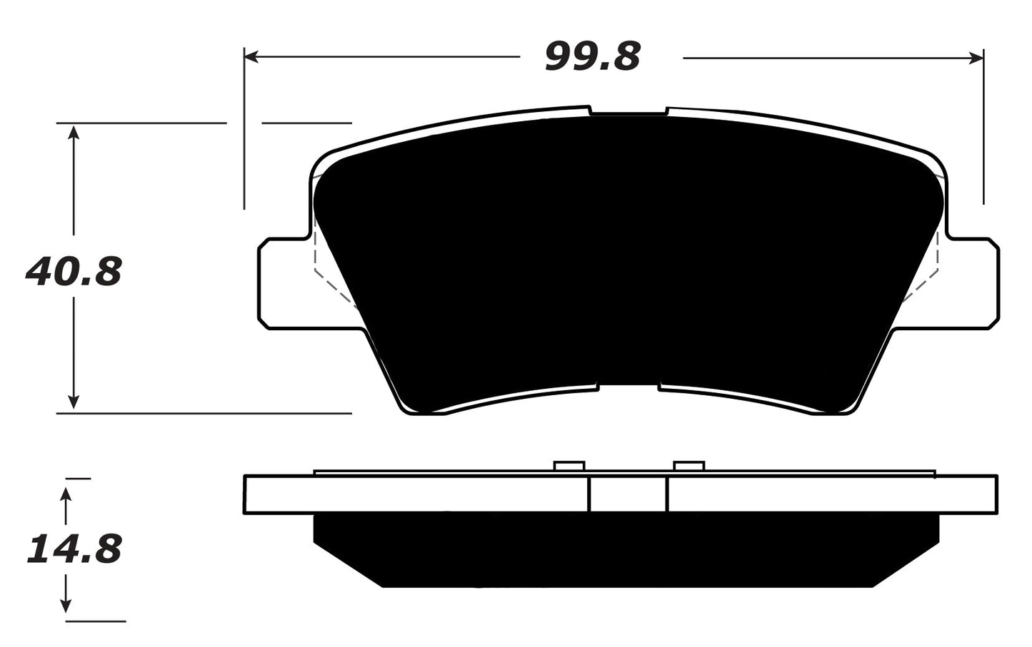 Porterfield Brake Pads for 2012 KIA RIO
