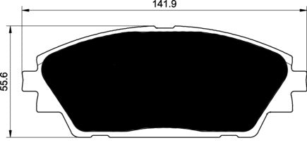 Porterfield Brake Pads for 2017 MAZDA 3 (JAPAN BUILD)