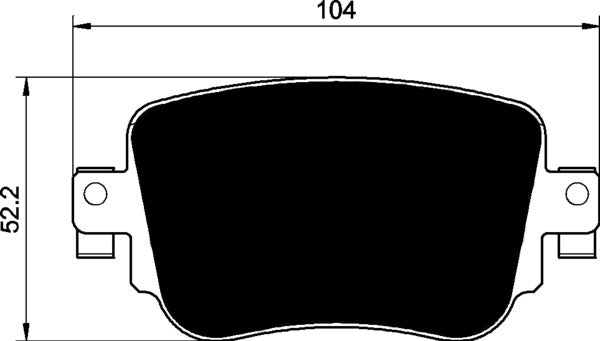 Porterfield Brake Pads for 2017 VOLKSWAGEN PASSAT