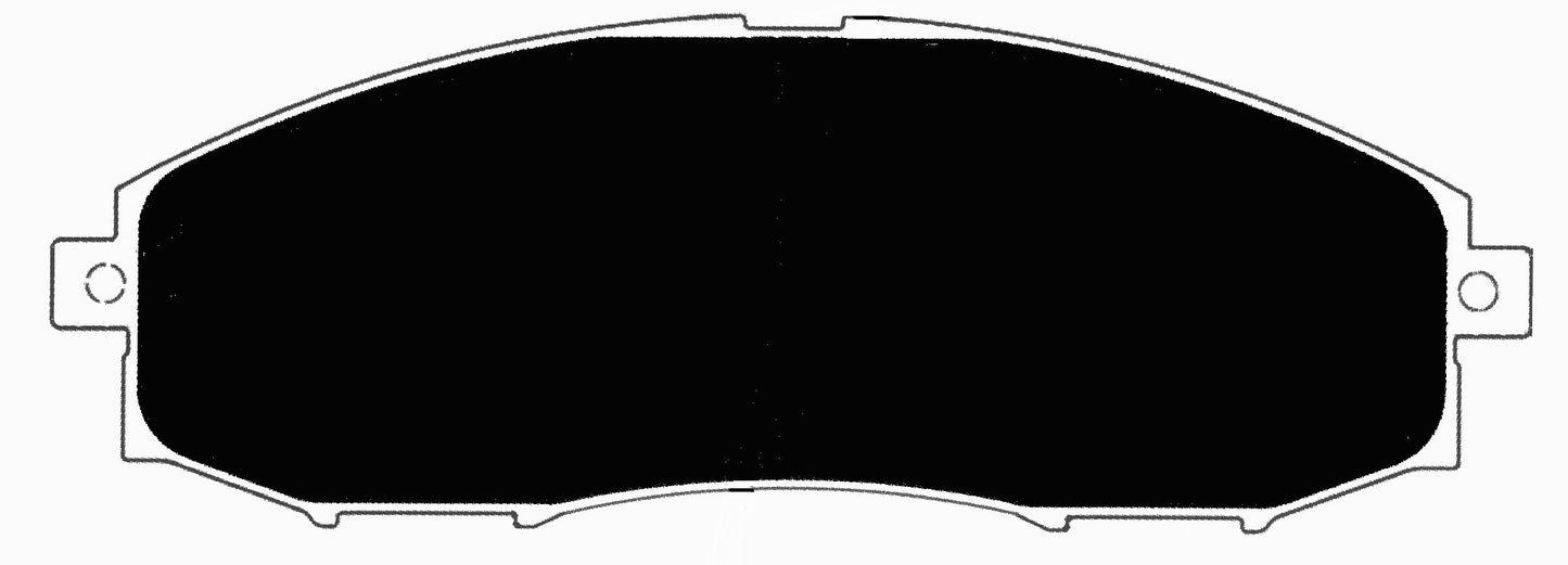 Porterfield Brake Pads for 2002 NISSAN XTERRA
