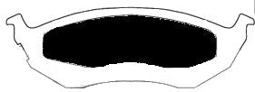 Porterfield Brake Pads for 2001 PLYMOUTH PROWLER