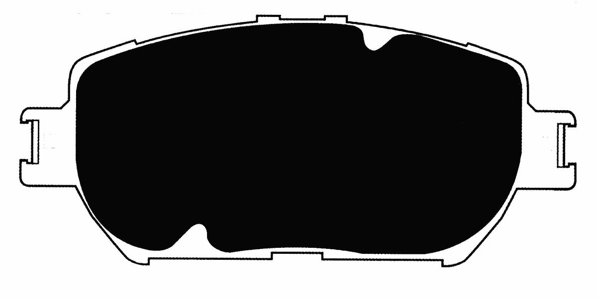 FR SPORT Porterfield Brake Pads for 2015 LEXUS IS250C