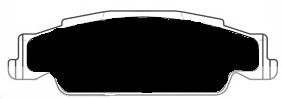 Porterfield Brake Pads for 2008 PONTIAC GRAND PRIX GXP