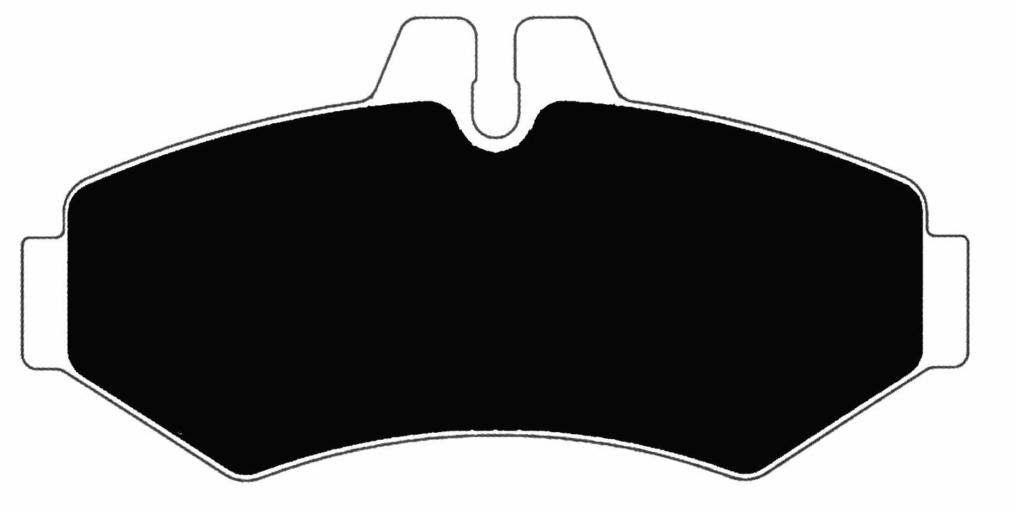 Porterfield Brake Pads for 2003 MERCEDES-BENZ G55 AMG