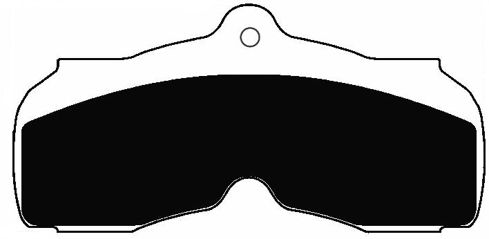 FR SPORT Porterfield Brake Pads for 1967 CHEVROLET CAMARO w/Front Discs Rear Drums - View 4