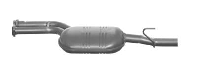 AP Exhaust Mufflers, Muffler - Center, ANSA OER - ME23405