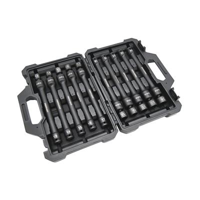 Astro Pneumatic Tool Company Extension Socket Set, 6-Point, 1/2 in. Drive, Metric, 13mm to 24mm - 78254