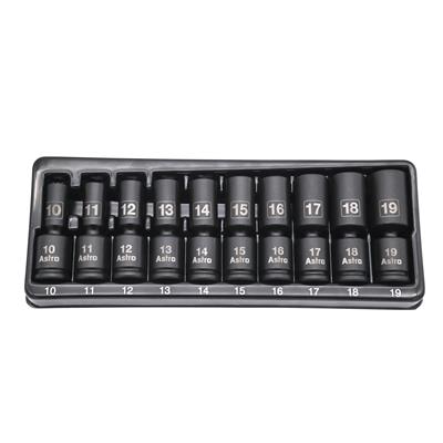 Astro Pneumatic Tool Company Sockets and Drive Bits, Astro Pneumatic Tool Company 10-Piece Metric - 78344M