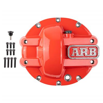 ARB Differential Cover, 10-bolt, Nodular Iron, Red Powdercoated, GM 8.5 in., Each - 0750007