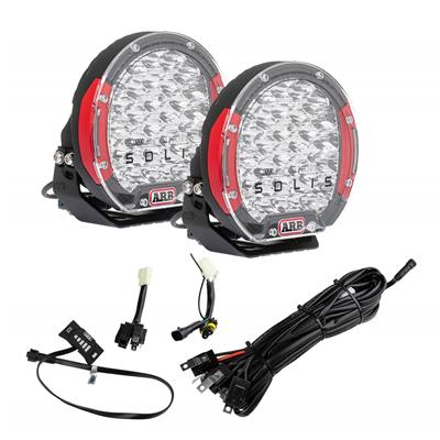 ARB Auxiliary Light, Intensity Solis LED Driving, LED Flood Style, 8.7 in. Diameter, Pair - SJB36FKIT