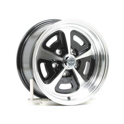American Racing Wheel, VN501, Aluminum, Silver/Black, 15 in. x 7 in., 5 x 4.75 in. Bolt Circle - 50157034500