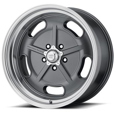 American Racing Wheel, VN511 Salt Flat Mag Gray Diamond-Cut Lip, 20 in. x 8 in., Aluminum, Gray - 51128050400