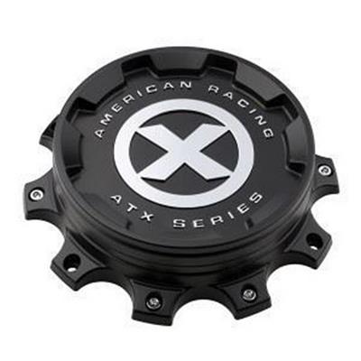 ATX Wheels Wheel Center Cap, ATX Wheel, Screw-on, Closed, Plastic, Each - AO1900471B