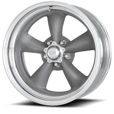 American Racing Wheel, VNCL 205 Classic Torq-Thrust II, Aluminum, Gray, 17 in. x 7 in., 5 x 4.5 in. - CL205776542