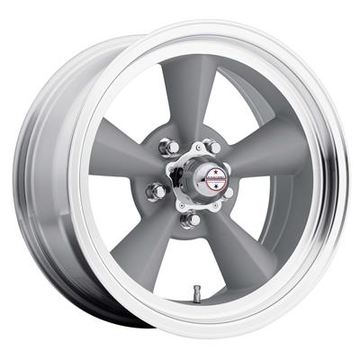 American Racing Wheel, VN309 Torq-Thrust Original Vintage, Aluminum, Silver, 17 in. x 7 in., 5 x 5 - VN3097773