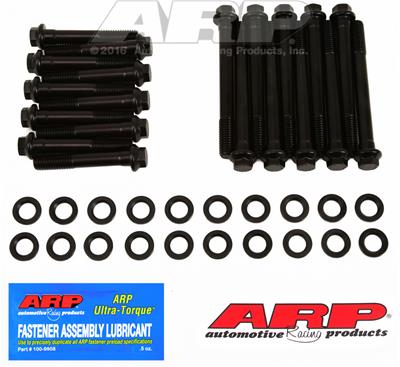 ARP Cylinder Head Bolts, Pro Series, Hex, 8740 Chromoly, World Jr./Sr. and Man-O-War 18 Degree - 1543607
