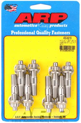 ARP Studs, Accessory, Stainless Steel, Natural, M10 x 1.50mm Base Thread, M10 x 1.25mm Top Thread - 4008019