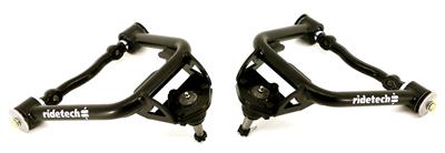 Ridetech Control Arms, StrongArm, Steel, Black Powdercoated, Chevy 1955-57, Passenger Car, Upper - 11013699