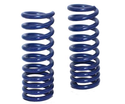 Ridetech Coil Springs, StreetGrip, Front, Blue Powdercoated, 1968-72 A-Body, Small Block, Pair - 11242350