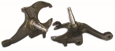 Ridetech Spindles, Drop Spindles, 2.00 in. Drop, Steel, Natural, Buick, Chevy, Oldsmobile, Pontiac - 11329300
