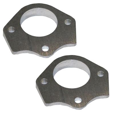 Ridetech Ball Joint Wedge Plates, 3-Hole, 6 Degree, Shelby Drop, Pair - 12109520