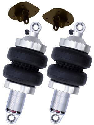 Ridetech Shocks, HQ Series Shockwave Air Shocks, Adjustable, Monotube, Front, Ford, Mercury, Pair - 12262401