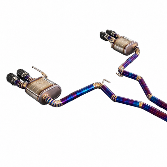 High Flow X-Pipe Catback Exhaust System for Ford Mustang GT500