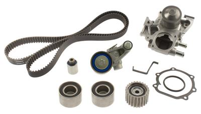 Aisin World Timing Belt and Water Pump Service Kit, with Hydraulic Tensioner, Subaru, Kit - TKF005