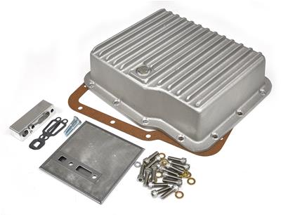 ATI Performance Products Transmission Pan, Deep, Filter With Extension, Aluminum, Powerglide, Kit - 203500