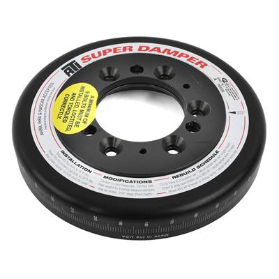 ATI Performance Products Harmonic Balancer Shell, Aluminum, Black, Chevy, Each - 917020